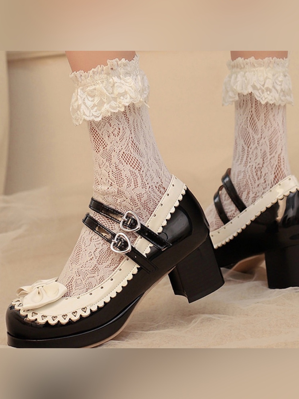 Platform Maryjane Goth Lolita Cosplay